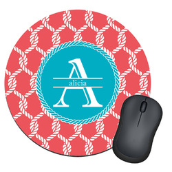 Linked Rope Round Mouse Pad (Personalized)