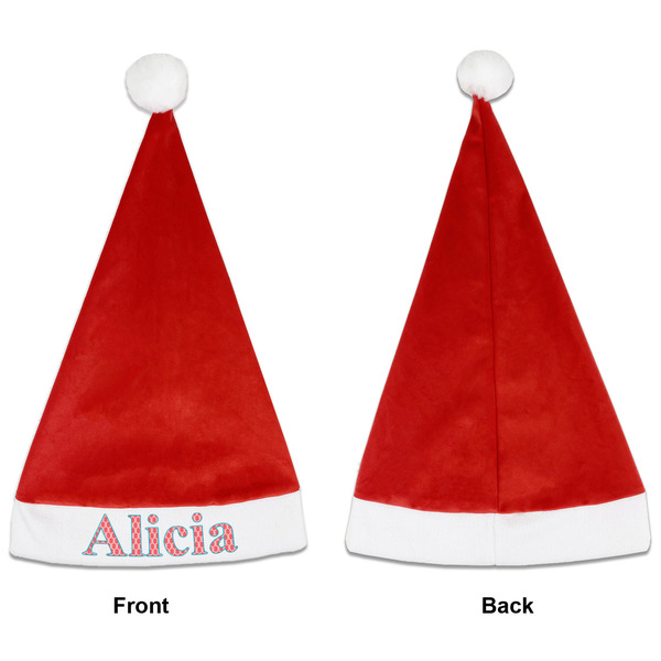 Linked Rope Santa Hats - Front and Back (Single Print) APPROVAL