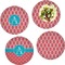 Linked Rope Set of Lunch / Dinner Plates