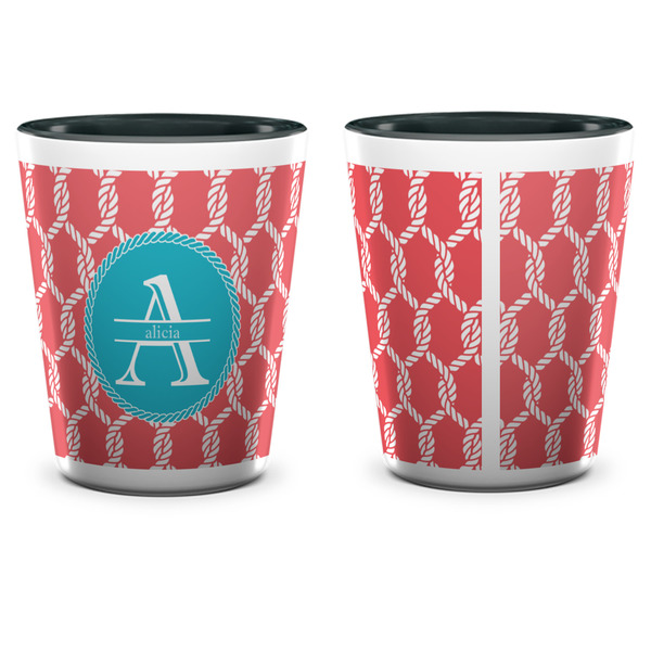 Linked Rope Shot Glass - Two Tone - APPROVAL