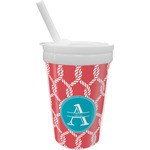 Linked Rope Sippy Cup with Straw (Personalized)