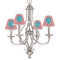 Linked Rope Small Chandelier Shade - LIFESTYLE (on chandelier)
