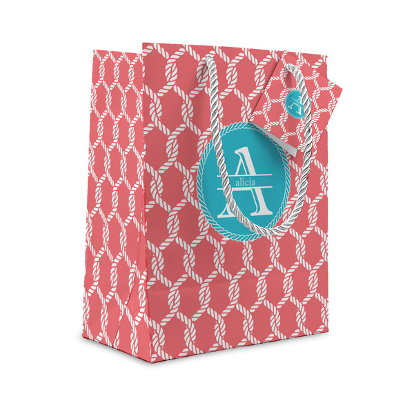 Custom Linked Rope Small Gift Bag (Personalized)