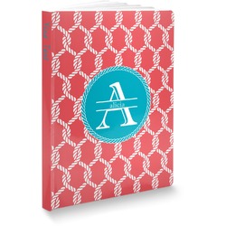 Linked Rope Softbound Notebook - 7.25" x 10" (Personalized)