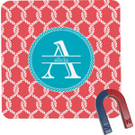 Linked Rope Square Fridge Magnet (Personalized)
