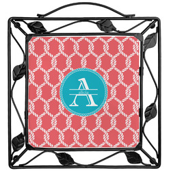 Linked Rope Square Trivet (Personalized)