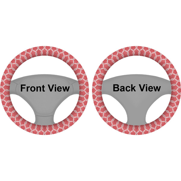 Linked Rope Steering Wheel Cover- Front and Back