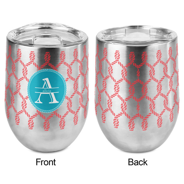 Linked Rope Stemless Wine Tumbler - Full Print - Approval