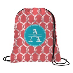 Linked Rope Drawstring Backpack - Large (Personalized)