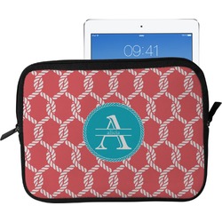 Linked Rope Tablet Case / Sleeve - Large (Personalized)