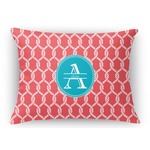 Linked Rope Rectangular Throw Pillow Case - 12"x18" (Personalized)