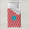 Linked Rope Toddler Duvet Cover w/ Name and Initial