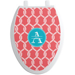 Linked Rope Toilet Seat Decal - Elongated (Personalized)