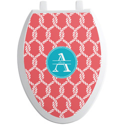 Linked Rope Toilet Seat Decal - Elongated (Personalized)