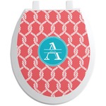 Linked Rope Toilet Seat Decal (Personalized)
