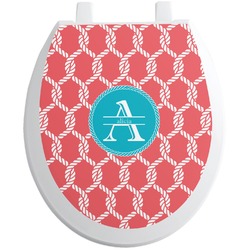 Linked Rope Toilet Seat Decal (Personalized)