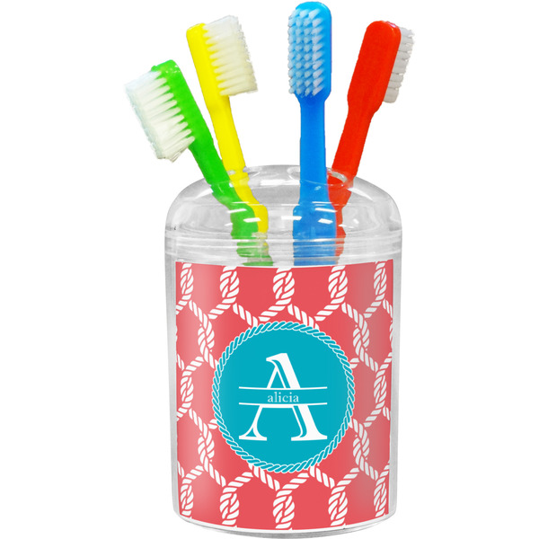 Custom Linked Rope Toothbrush Holder (Personalized)