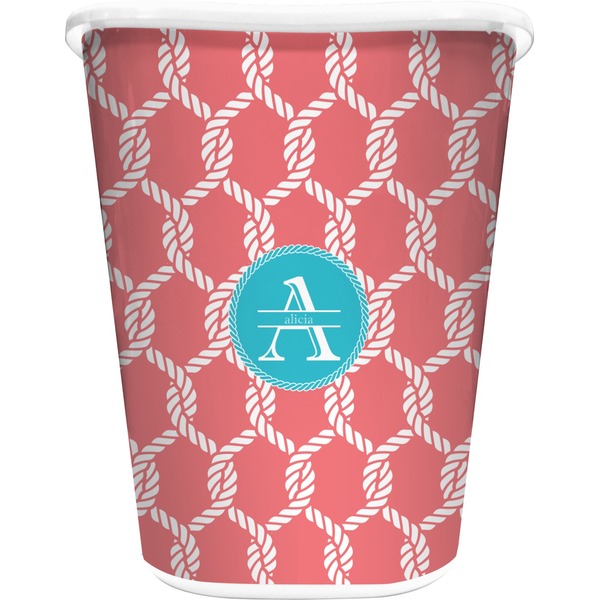 Custom Linked Rope Waste Basket (Personalized)