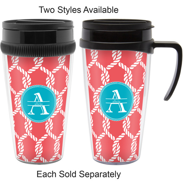 Linked Rope Travel Mugs - with & without Handle