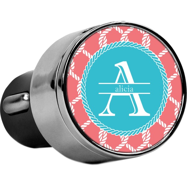 Custom Linked Rope USB Car Charger (Personalized)