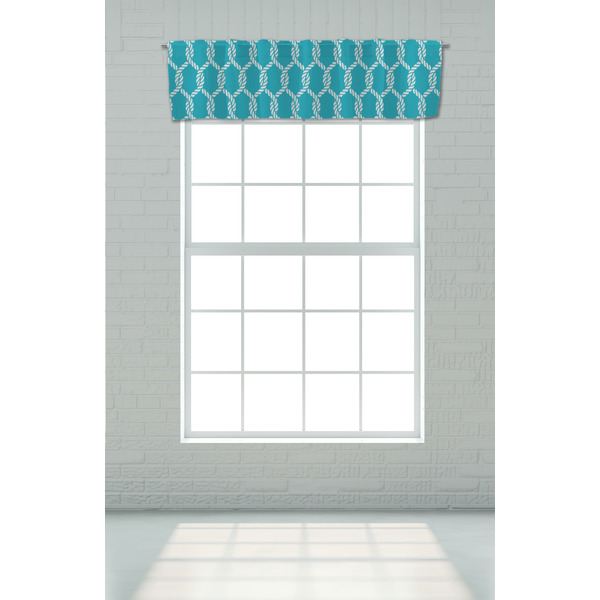 Linked Rope Valance - On window