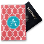 Linked Rope Vinyl Passport Holder (Personalized)