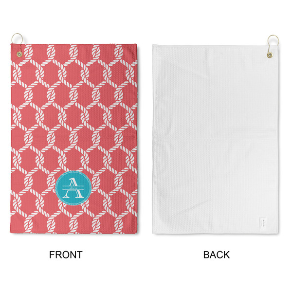 Linked Rope Waffle Weave Golf Towel - Approval