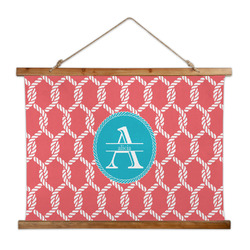 Linked Rope Wall Hanging Tapestry - Wide (Personalized)