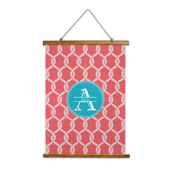 Custom Linked Rope Wall Hanging Tapestry - Tall (Personalized)