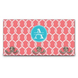 Linked Rope Wall Mounted Coat Rack (Personalized)