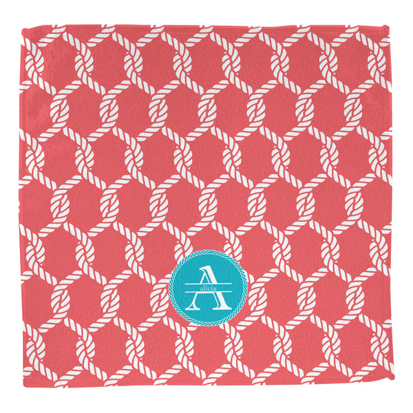 Linked Rope Washcloth - Front - No Soap