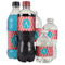 Linked Rope Water Bottle Label - Multiple Bottle Sizes