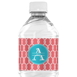 Linked Rope Water Bottle Labels - Custom Sized (Personalized)