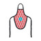 Linked Rope Wine Bottle Apron - FRONT/APPROVAL