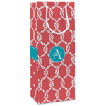 Linked Rope Wine Gift Bags - Gloss (Personalized)