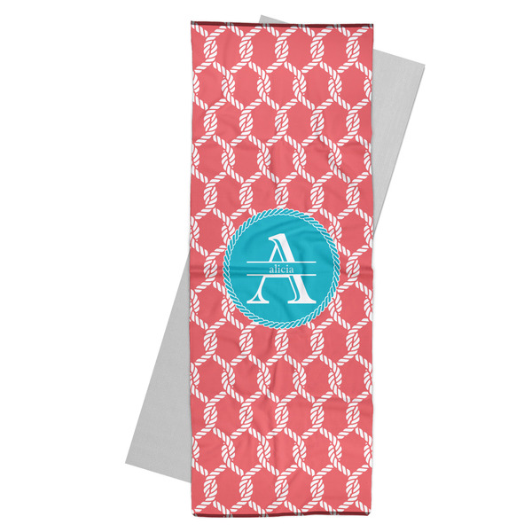 Custom Linked Rope Yoga Mat Towel (Personalized)