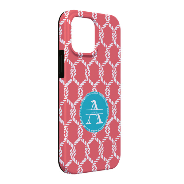 Custom Linked Rope iPhone Case - Rubber Lined - iPhone 13 Pro Max (Personalized)