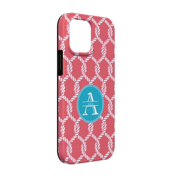 Custom Linked Rope iPhone Case - Rubber Lined - iPhone 13 (Personalized)