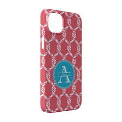 Linked Rope iPhone Case - Plastic - iPhone 14 Pro (Personalized)