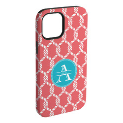 Linked Rope iPhone Case - Rubber Lined - iPhone 15 Plus (Personalized)