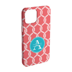 Linked Rope iPhone Case - Plastic - iPhone 15 Pro (Personalized)
