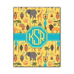 African Safari Wood Print - 11x14 (Personalized)