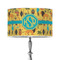 African Safari 12" Drum Lampshade - ON STAND (Poly Film)