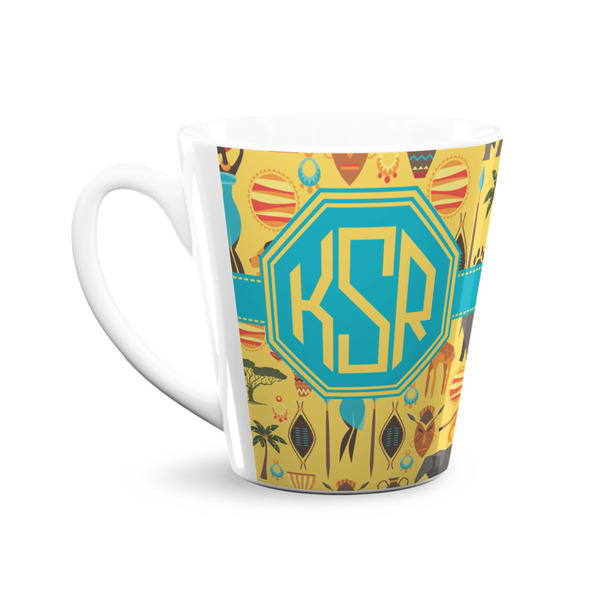 African Safari 12 Oz Latte Mug - Front