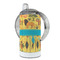 African Safari 12 oz Stainless Steel Sippy Cups - FULL (back angle)