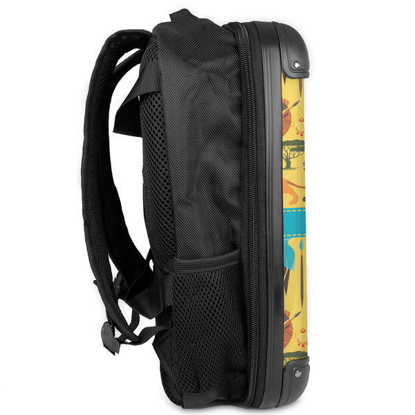 African Safari 13" Hard Shell Backpacks - Side View