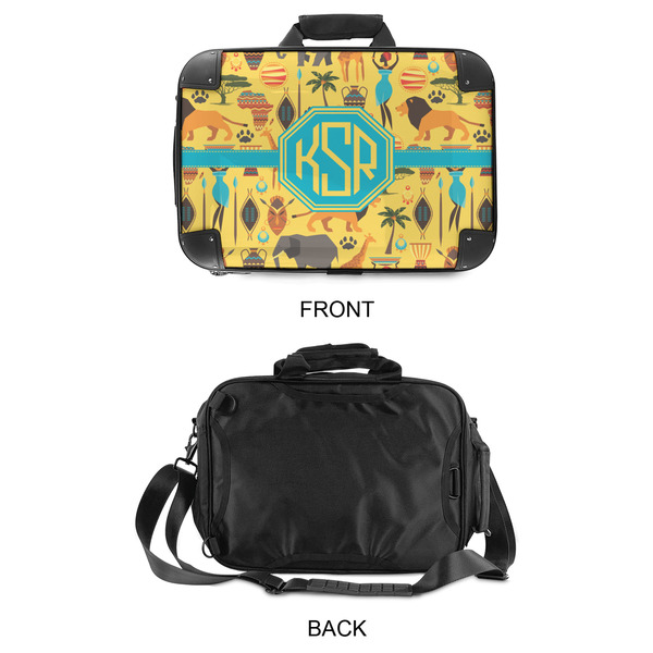 African Safari 15" Hard Shell Briefcase - APPROVAL
