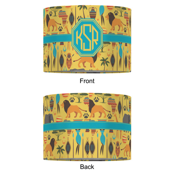 African Safari 16" Drum Lampshade - APPROVAL (Fabric)
