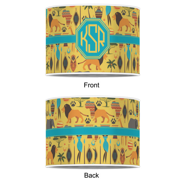 African Safari 16" Drum Lampshade - APPROVAL (Poly Film)