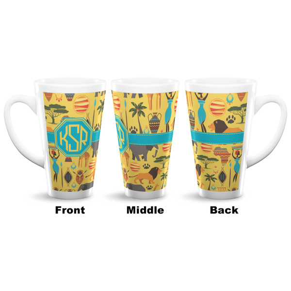 African Safari 16 Oz Latte Mug - Approval